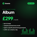 Album Plan — Spotify playlist pitching (up to 5 songs)